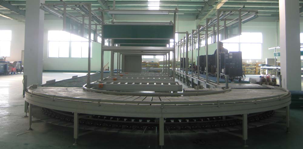 180°轉(zhuǎn)彎板鏈線